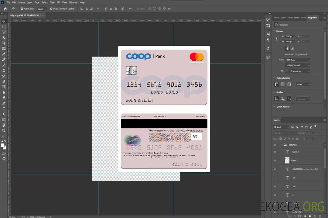 Mastercard Estonie Coop Pank template Mastercard Estonie Coop Pank template